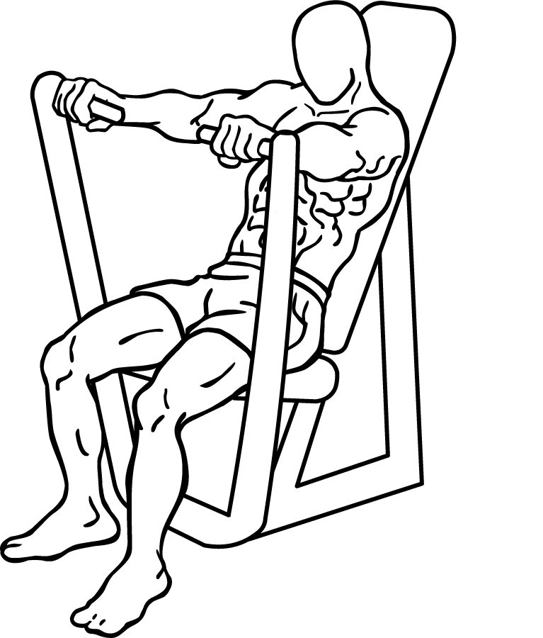 Machine Bench Press 1
