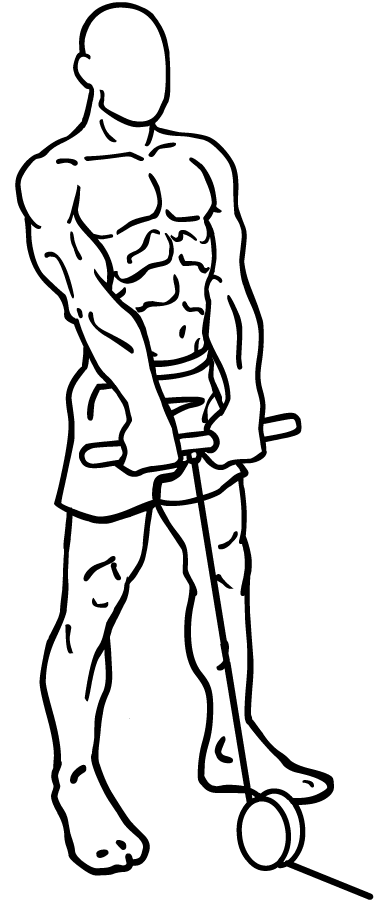Cable Shoulder Shrugs 1