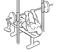 Smith Machine Close-Grip Bench Press 4 Smith Machine Close-Grip Bench Press 2