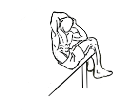 Decline Oblique Crunch 5 decline oblique crunch 2