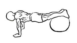 Exercise Ball Pull-In 4 exercise ball pull in 1