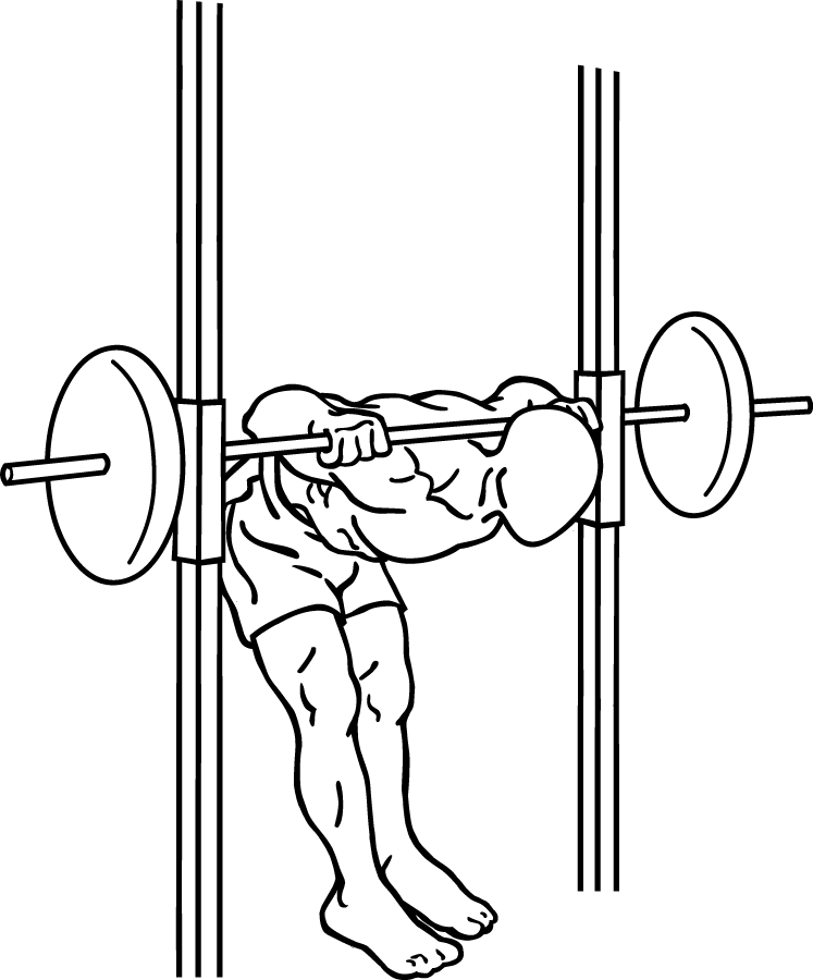 Smith Machine Good Mornings 3 Smith Machine Good Mornings 1