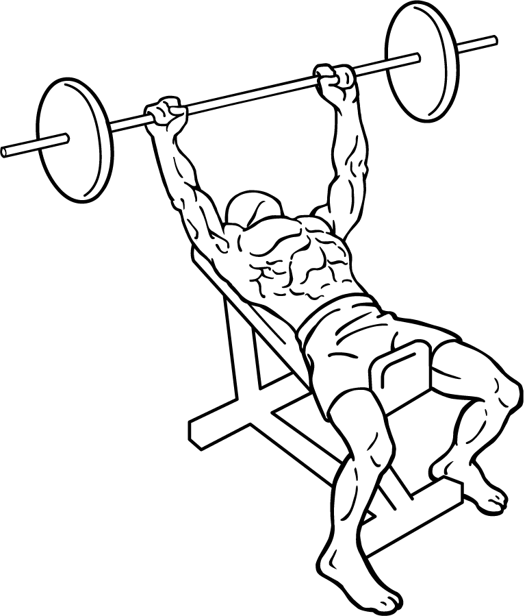 Incline Bench Press 2 incline bench press 1