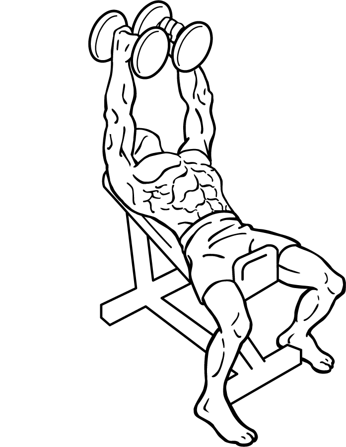 incline dumbbell flyes 1