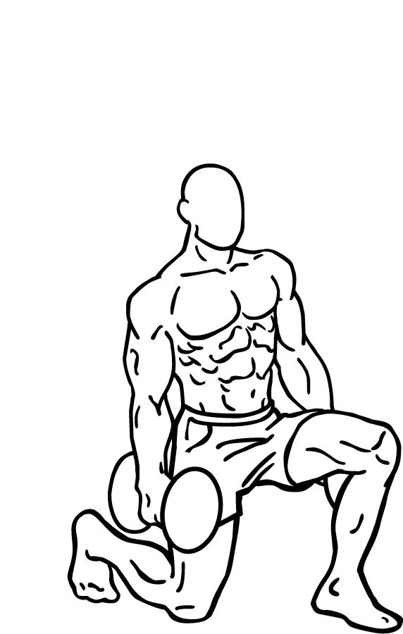 Dumbbell Lunges 3 Dumbbell Lunges 2
