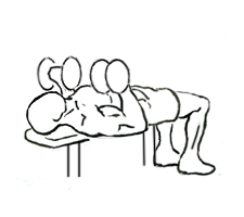 Lying Supine Biceps Curl with Dumbbells 5 Lying Supine Biceps Curl with Dumbbells 2