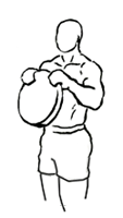 Reverse Plate Curls with Weight 4 reverse plate curls 2
