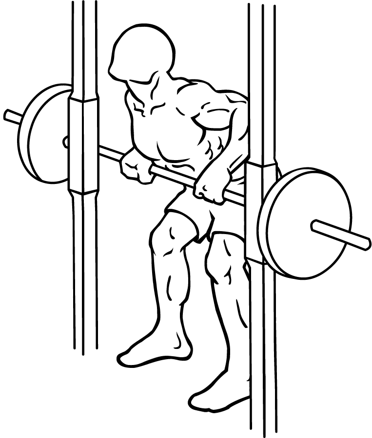 Smith Machine Rear Deltoid Row 3 Smith Machine Rear Deltoid Row 2