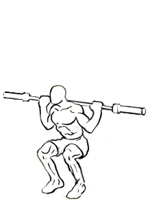 Speed Squats with Barbell 5 Speed Squats with Barbell 1