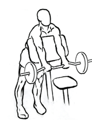 Spider Curl with Barbell 1