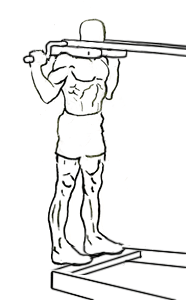 Standing Calf Raises using Machine 4 standing calf raises 1