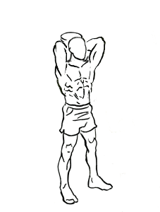 Standing Triceps Dumbbell Extension 5 standing triceps extension 2 1
