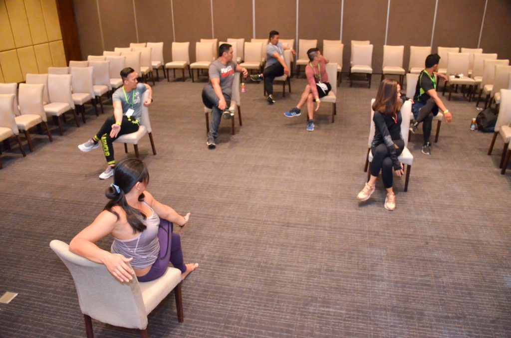 Chair Yoga FitCon MNL 2017