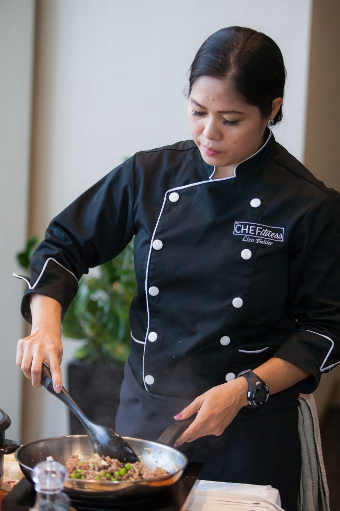 Cooking Demo by Liza Fielder FitCon MNL 2017