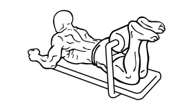 Lying Leg Curl Machine 2 Lying Leg Curl Machine