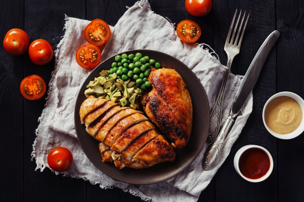 Building the Foundation: A Comprehensive Guide to Bodybuilding Diet 2 Fried chicken fillet. Photo by Elena Leya on Unsplash