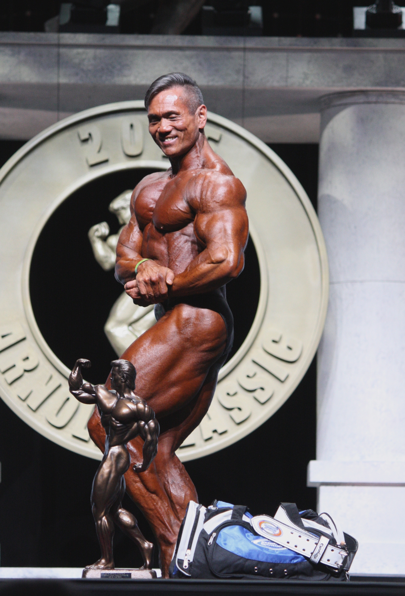 Winners Announced for the 9th Annual Arnold Amateur Bodybuilding, Fitness, Figure, Bikini and Physique Championships 6 Masters Bodybuilding Overall Winner Nortom James Murayama