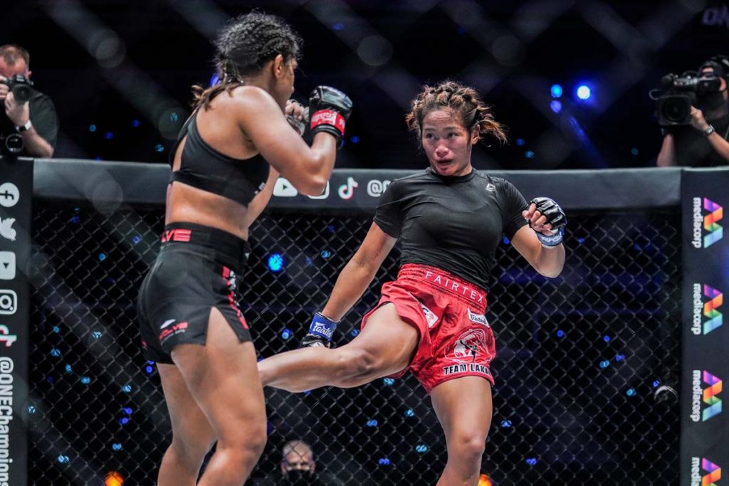 Stamp Fairtex and Ritu Phogat Advance to ONE Women’s Atomweight World Grand Prix Championship 3 Ritu Phogat vs Jenelyn Olsim 36