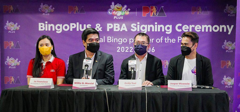 OTB brand BingoPlus partners with the PBA for Season 47 4 PBA LRWC and BingoPlus officials present at the MOA signing ceremony web 1024x480 1