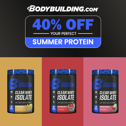 Unlock the Secrets: Best Bodybuilding Supplements Revealed! 3 7 40OffyourPerfectSummerProtein