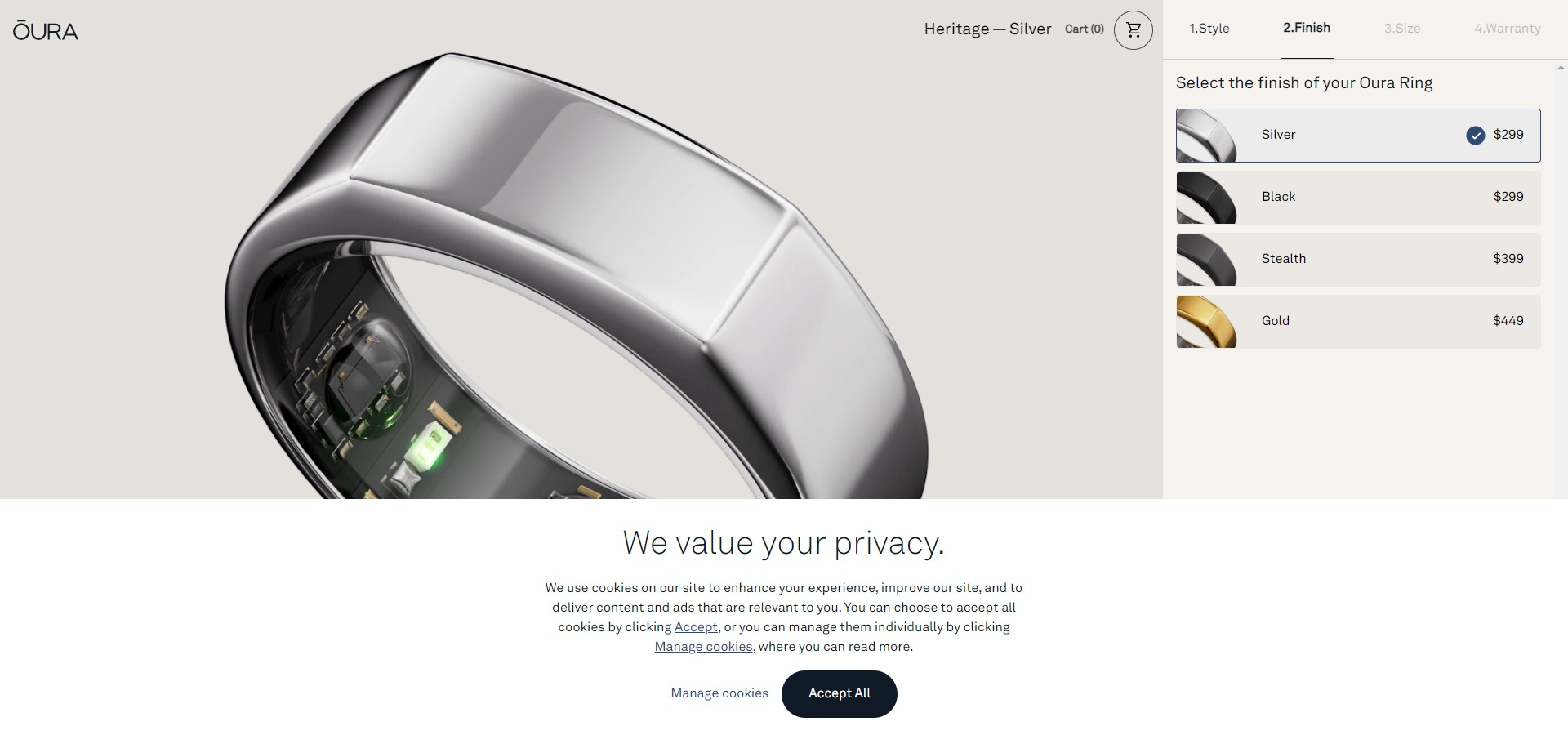 Best Fitness Tracker in 2024: Top Picks for Every Lifestyle 6 Shop Oura Ring Gen3 Heritage Silver