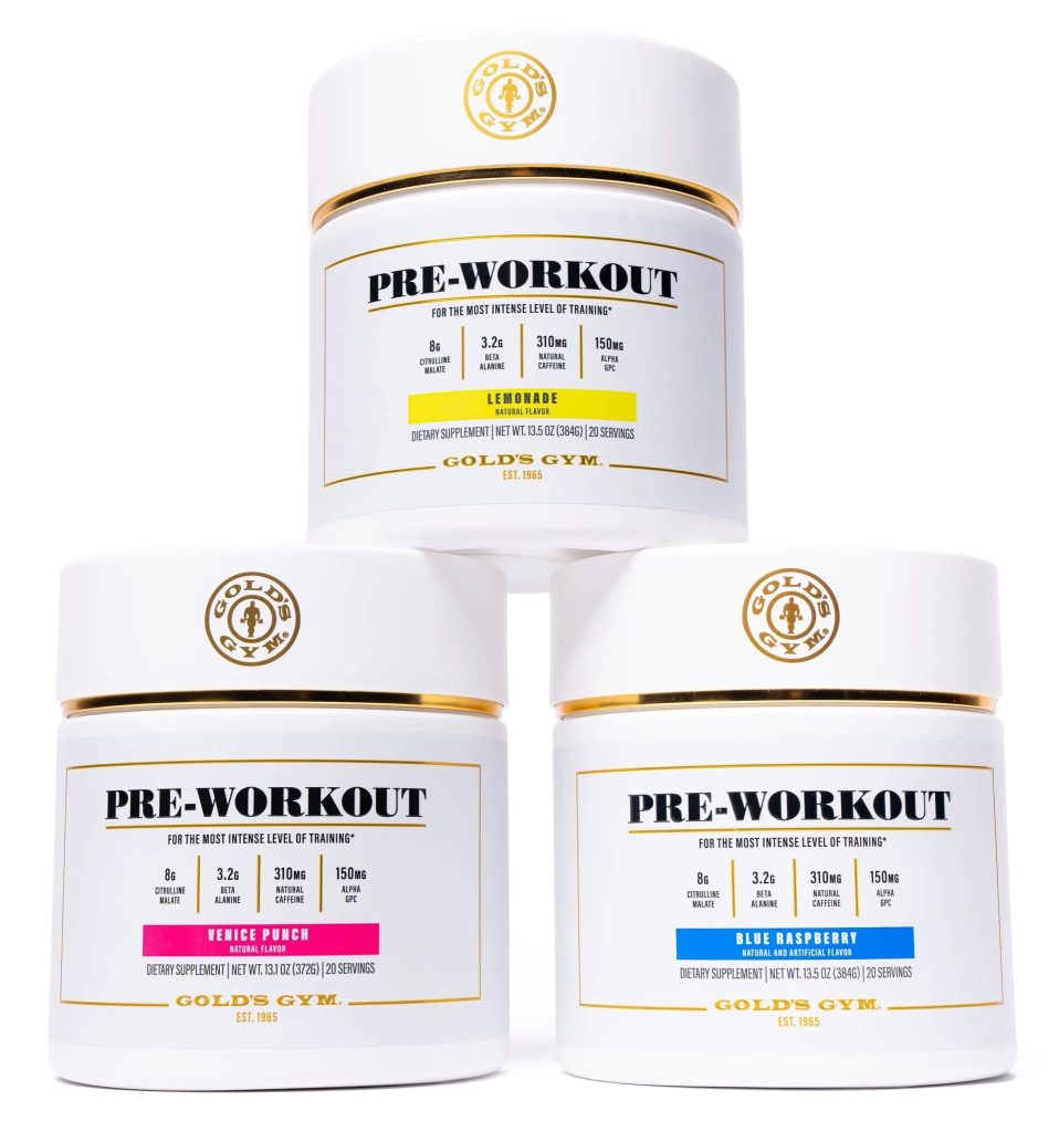 Gold's Gym, The Mecca of Bodybuilding, launches its first premium pre-workout supplements 2 Gold's Gym Supplement