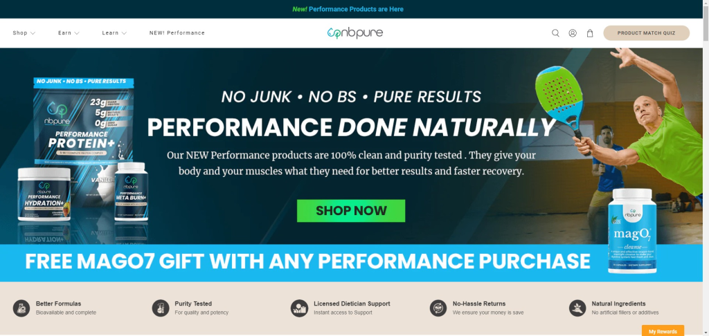 NBPure Launches Triple Purity Tested, 100% Clean Line of Performance Supplements for Fitness Enthusiasts 2 NBPure Natural Organic Vegan Supplements Vitamins