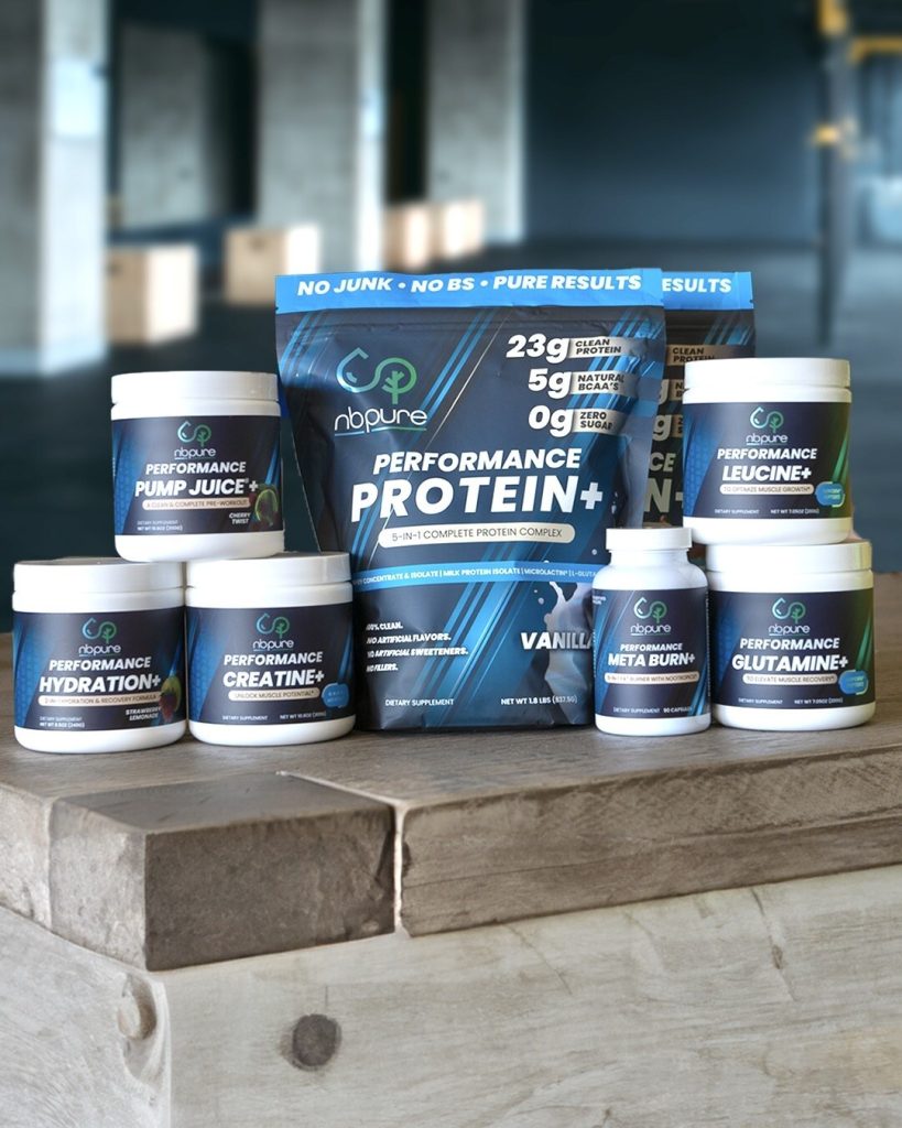 NBPure Launches Triple Purity Tested, 100% Clean Line of Performance Supplements for Fitness Enthusiasts 3 full line up