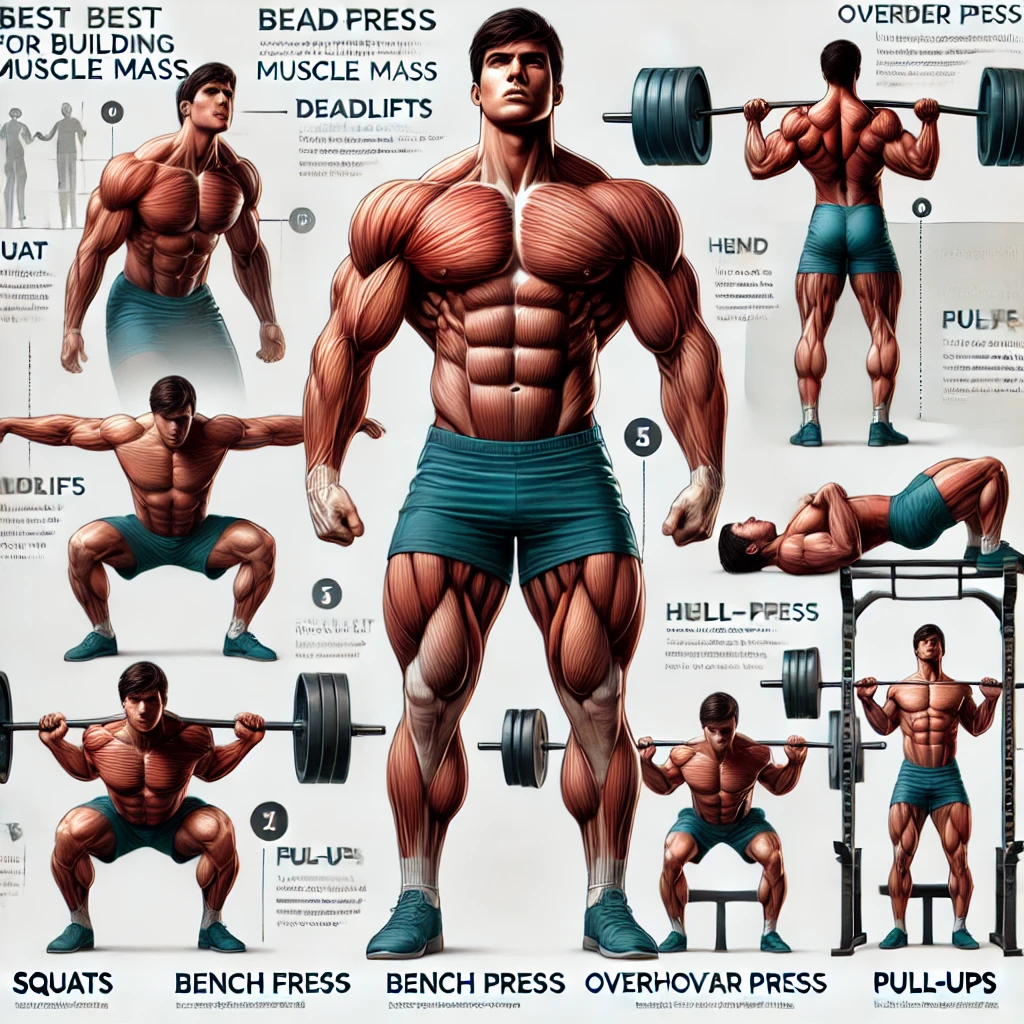 Best Compound Exercises for Building Mass 2 If you're serious about gaining muscle mass, you need to focus on compound exercises.