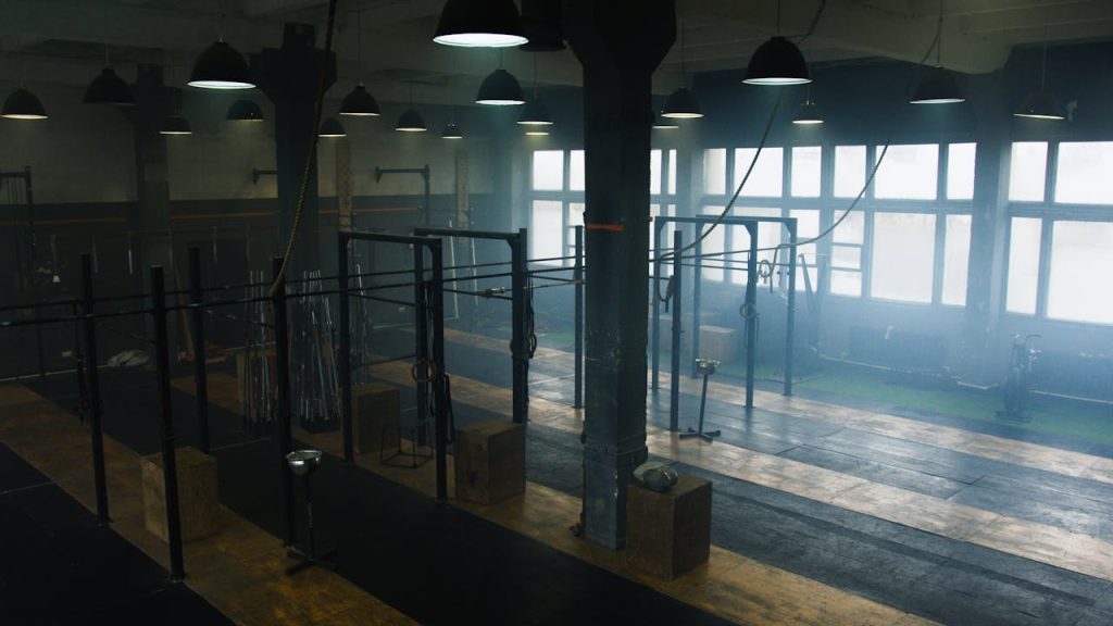 Minimalist fitness training gym
