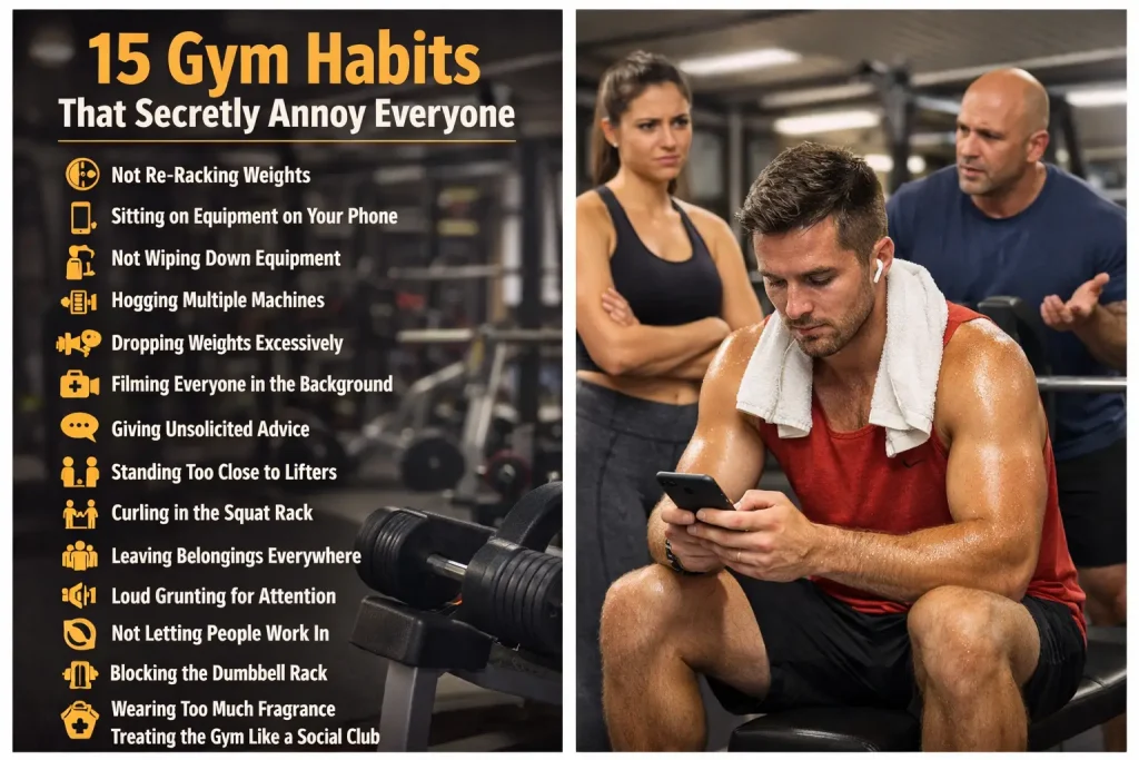 15 Gym Habits That Secretly Annoy Everyone 3 15 Gym habits that secretly annoy everyone