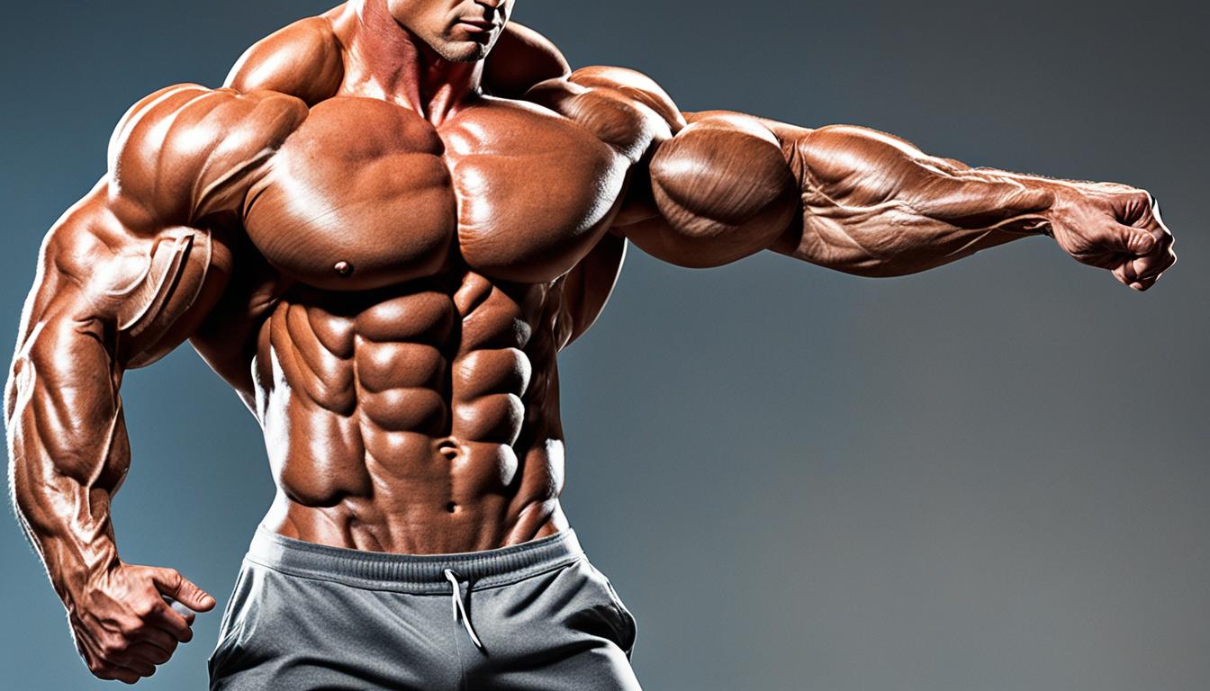 shredded physique